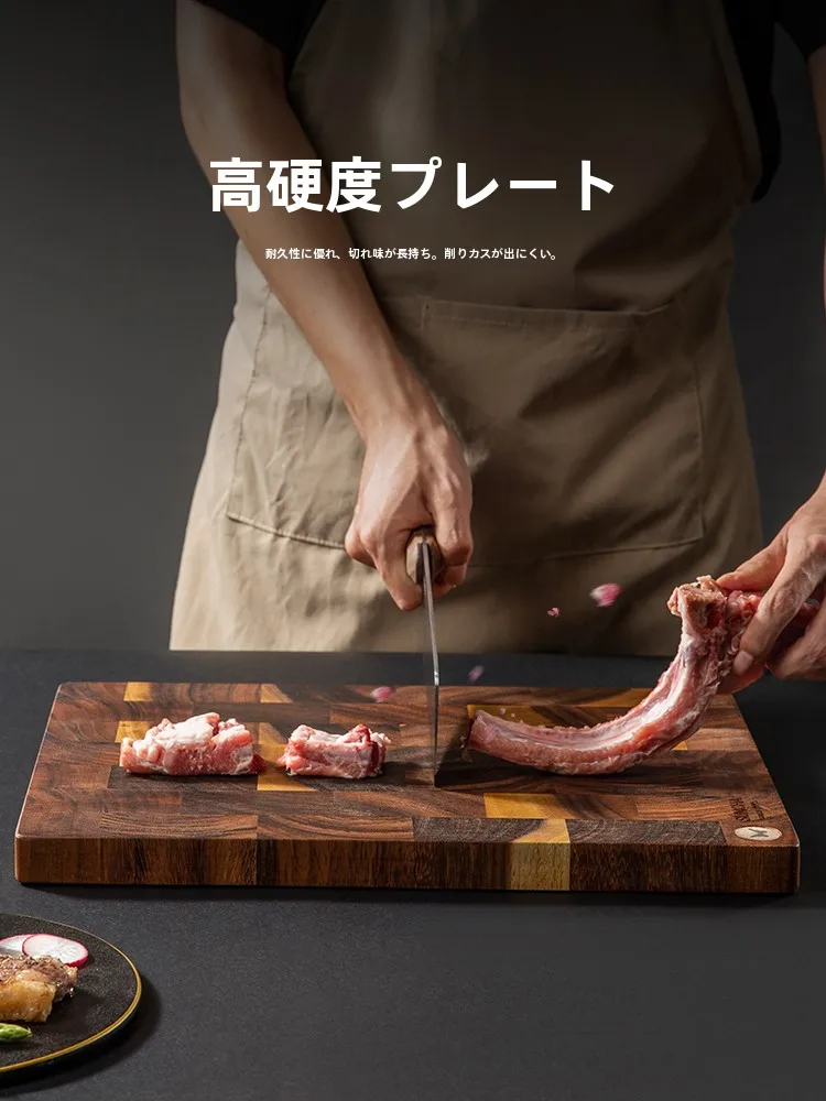 黒くるみ材の抗菌防カビまな板：家庭用無垢材DIYで実現可能な調理スペースの構築
