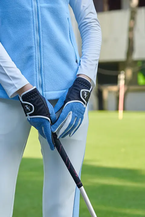 レディース ゴルフ手袋【秋冬用・保温・滑り止め・耐磨耗・1双セット】