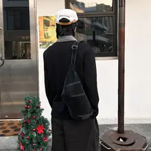 餃子バッグ ユニセックス 牛角 ダーク系 原宿 ルーズ インスタ映え 通勤 ショルダーバッグ 「YUEN」