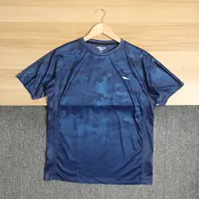 メンズ 夏用速乾迷彩Tシャツ【メッシュパネル・ラウンドネック・カジュアルスポーツ】