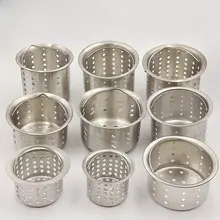キッチン sink ゴミフィルター【洗面器用・ステンレス製304・漏斗機能付き】