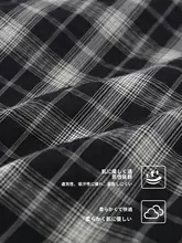 鬼馬少女向け 半身スカート【韓国風・不規則チェックデザイン・春用】