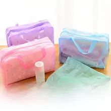 9.9以上  旅行用小菊透明防水バッグ