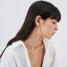 VOGUEWANG S925純銀製18K金メッキネックレス【波光るロッククローズデザイン】