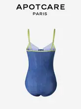 APOTCARE 保守的なデザインのセクシーなバックオープン水着【オシャレなビーチリゾート用・女性用】