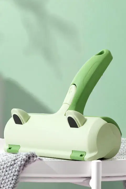 ペット用 毛取りブラシ アヒル型 家庭用 猫 犬 抜け毛取り カーペット 掃除