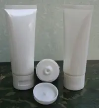 50ml コスメ用ソフトチューブ洗顔料チューブ【プラスチック製・ハンドクリーム用・押し出しタイプ】