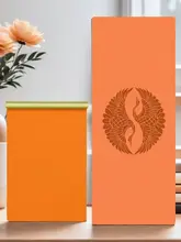 天然ゴム製 ヨガマット【極薄・滑り止め・耐磨耗・持ち運び可能】