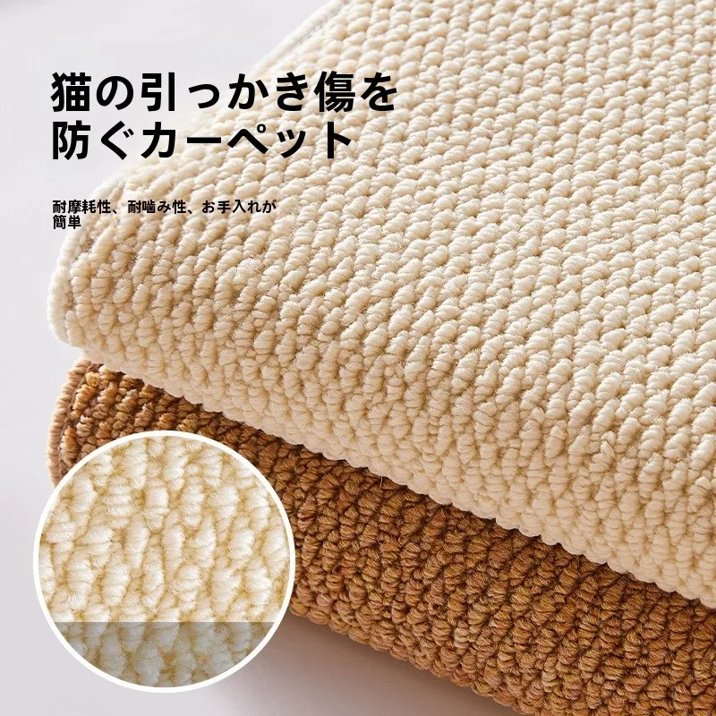 茵尚高級感玄関マット：緑色を含むシンプルデザインと抗汚染機能の実用性