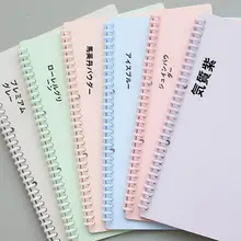 A4用 多孔30穴 プラスチックリングバインダー【DIY・A5 B5対応・脱着式】