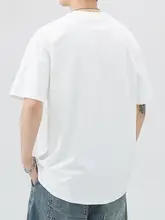 極上の柔らかさの純綿半袖Tシャツ【クルーネック・ホワイト・ゆったりシルエット】