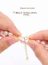 925純銀製 手作り延長チェーン【パールアクセサリー・DIY調整用】