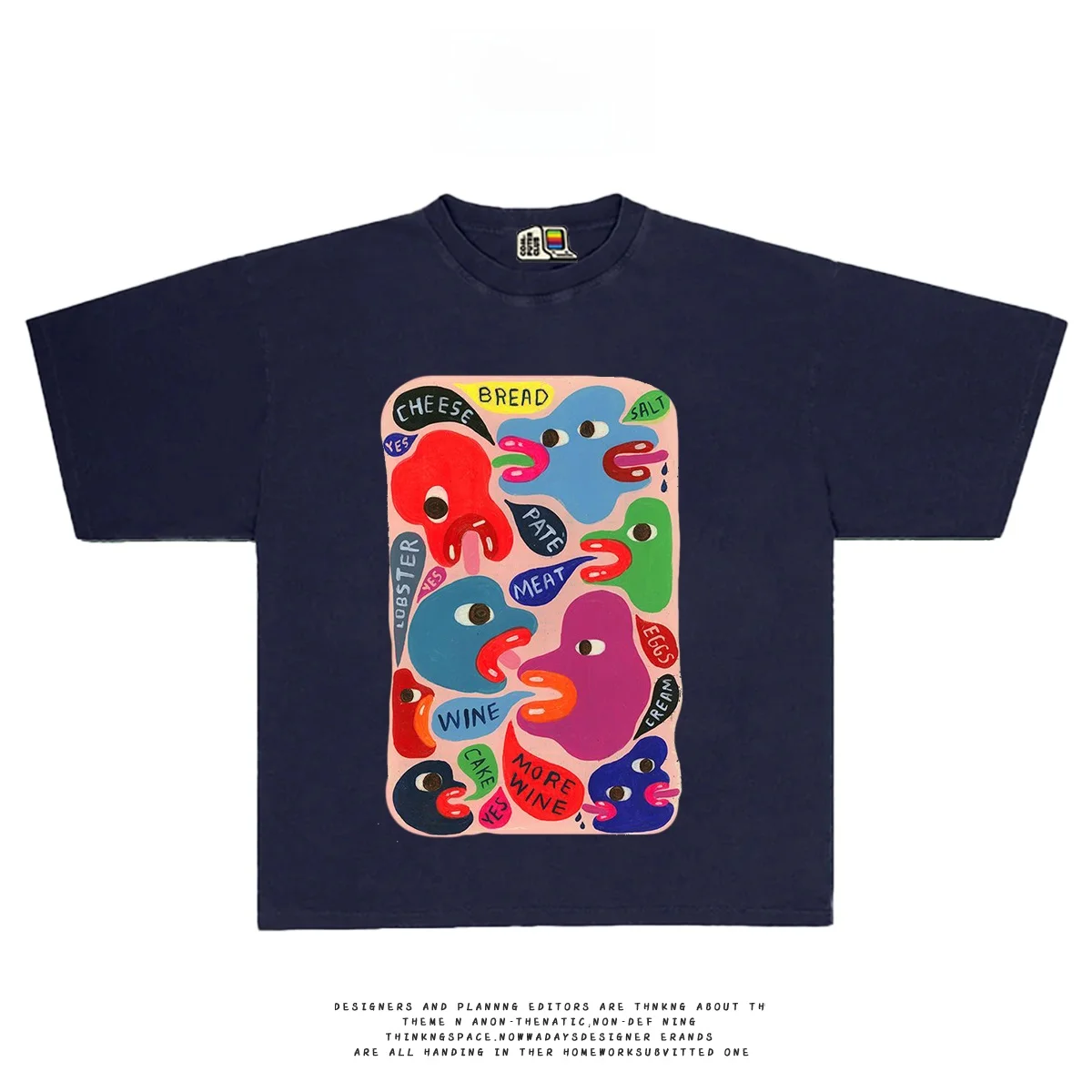 グラフィックTシャツの種類とデザインスタイル：アメリカンスタイルのカラフルデザインTシャツを実際の使い方で解説