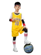 子供用バスケットボールトレーニングウェア 秋冬用4点セット【タイトフィット・幼稚園・男の子用】