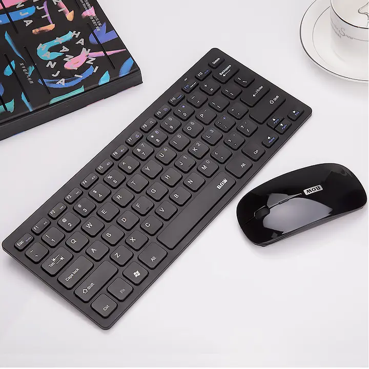 B．O．W iPad用 Bluetoothキーボードとワイヤレスマウス【ノートパソコン対応・極上の柔らかさ】（セットアップ対応）