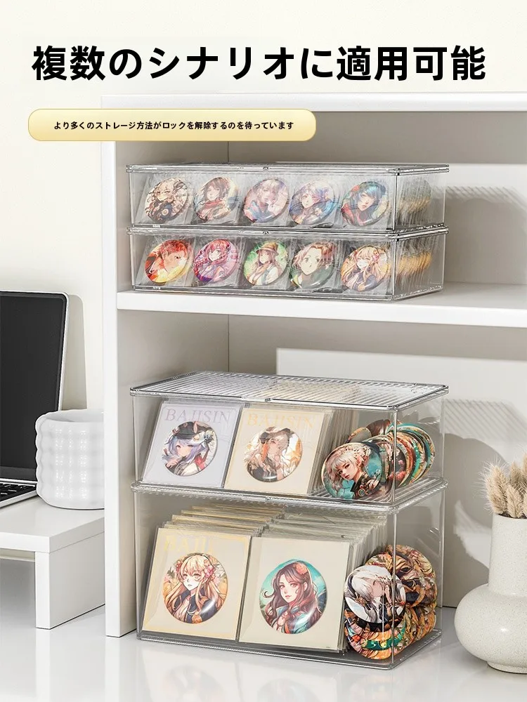 透明アクリル製収納ボックス：ゲームソフト収納に最適な視認性と防塵機能
