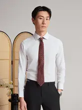 ビジネスカジュアル長袖シャツ【シンプル・快適・春用】