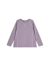 おしゃれな配色のゆったり長袖Tシャツ【秋用・カジュアル・スポーティ】