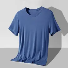 Cavid Karrie メンズ短袖Tシャツ【モダール・夏用・ゆったりフィット・ルームウェア】