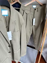 極上の柔らかさ！ mens モダンワイドフィットカジュアルスーツ【ジャケット・パンツ】（セットアップ対応）