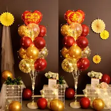 お祝いの場を彩る！60歳の誕生日装飾用バルーン【立柱デザイン・お祝いのシーンに最適】