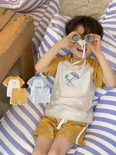 子供用恐竜柄水着セット【男の子用・半袖・速乾・2点セット】