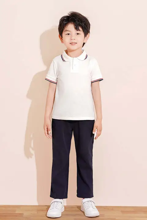 男児用 黒色長パンツ【カジュアル・春秋用・通学服】（セットアップ対応）
