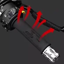 吸汗性と防滑性を備えた熱収縮ハンドルカバー【バイク用・ラバー製・ブレーキアクセサリー】