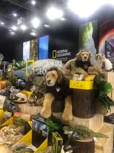 リアルなアニマルフィギュア【アフリカ象・ワニ・フラミンゴ・サイ・カバ】（セットアップ対応）