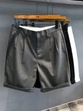 純綿の快適で軽い白いカジュアルショーツ男性用