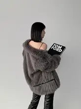 ホワイトファーコート【冬用・エコファー・女性用】