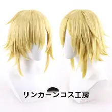 VTuberキャラクター 卯月光のコス  プレウィッグ【アニメスタイル・カラフル】