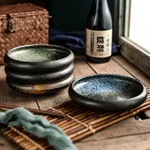 陶製 皿【居酒屋スタイル・サイドディッシュ・丸型・家庭用】