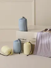 旅行用 UVカット衣類収納袋【超薄型・コンパクト・巾着タイプ】