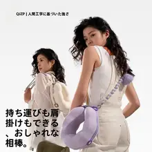旅行用U型ネックピロー【携帯便利・快適なサポート】