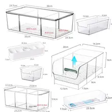 薬剤仕分け収納ボックス【透明・多格子・家庭用・デスクトップ】