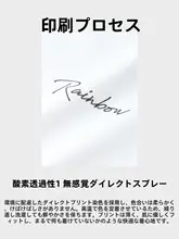 クール感のある半袖Tシャツ【蜂巣模様・ホワイトプリント・ラウンドネック・メンズ用】