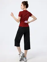 夏用ランニングウェア【女性用・半袖・速乾・透湿・後ろポケット付き】（セットアップ対応）