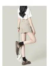 Forever 21 アメリカン レトロ カーキ カーゴ ショーツ