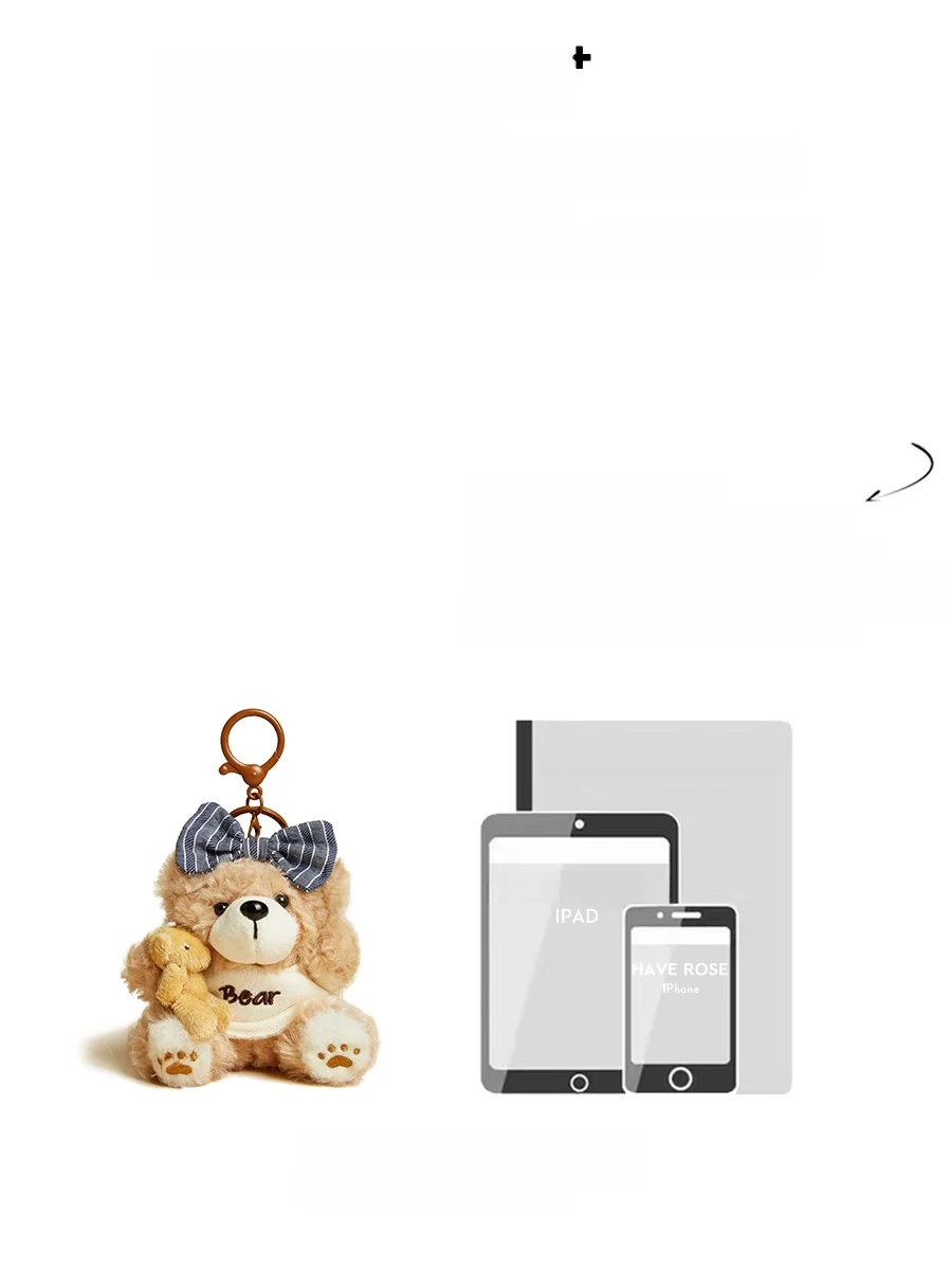 高級感あふれるクマのバッグチャーム：ファッション小物 プレゼント おすすめのアイテム