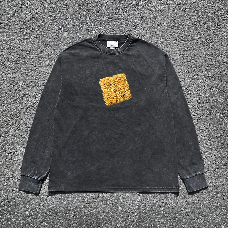 5000円のTシャツで失敗しない選び方は？リアルなラーメンプリントが注目する夏の長袖Tシャツ