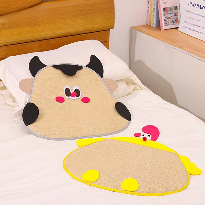 ペット用夏の涼しいラタン製マット【猫用・犬用・耐久性あり・通気性良好】