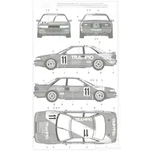 長谷川製 トランピオ カローラレビン AE92 1991年モデル