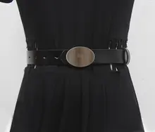 レトロデザインの金属バックルベルト【ユニセックス・シンプルなスタイル】