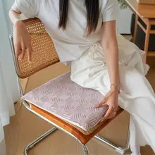 クッション ピンクグリーン 家庭用 汎用 椅子 ダイニングチェア ラグジュアリー シンプル