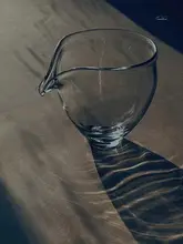 手作りのガラス製公道杯【防烫・日式デザイン・軽奢な分茶器】