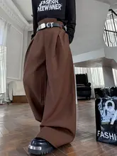 デザイン性の高い立体的なプリーツワイドパンツ【カジュアル・ストレート・ユニセックス】（セットアップ対応）