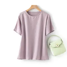 高級感ある桑蚕絲素材の短袖Tシャツ【夏用・ストーンテクスチャー】
