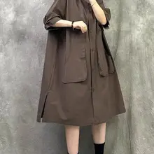 フランス風デザインの夏用ワンピース【ルーズフィット・カジュアル・ブレザースタイル】（セットアップ対応）