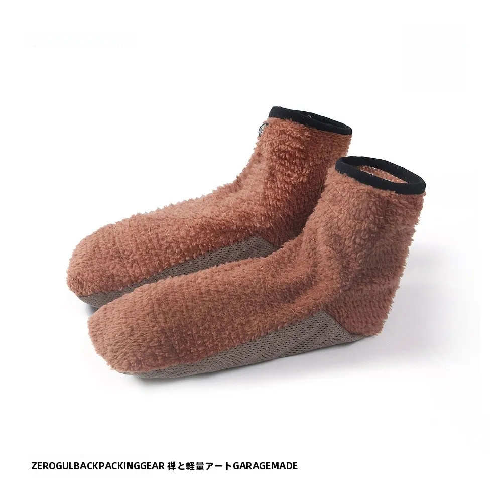 軽量フリースキャンプソックス プライマフトアクティブで冬キャンプの保温性能を実証